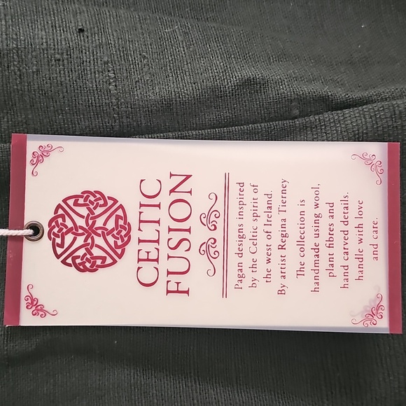 New Celtic Fusion Folklore Meadow Green Garden Dungarees Celtic Overalls Size L - Picture 4 of 11